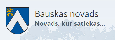 Bauskas novada logotips. Bauskas novads. Novads, kur satiekas...